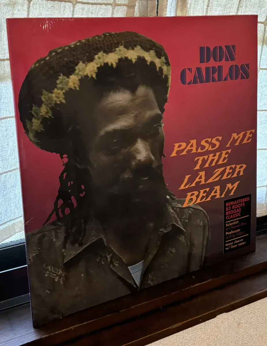 [신품 LP] Don Carlos - Pass Me The Lazer B